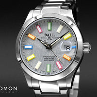 Engineer III Marvelight Chronometer Meteorite Ref. NM9026C-S46C-MSLR - 904L Steel