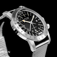 Airman “The Chief” GMT Black - Bracelet Ref. GL0464