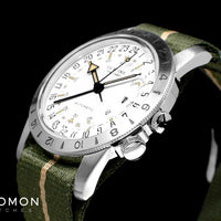 Airman “The Chief” Purist White - Military Nylon Strap Ref. GL0475