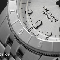 Airman Double Twelve 42 Silver Ref. GL0555