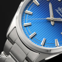 Mechanical Contemporary Stretto Date Gradient Blue - Ltd Ed Ref. RA-AC0R09L