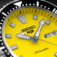 Seiko 5 Sports “SKX Series” Yellow Ref. SBSA307
