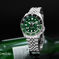 Seiko 5 Sports GMT Series Green Ref. SBSC019