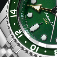 Seiko 5 Sports GMT Series Green Ref. SBSC019