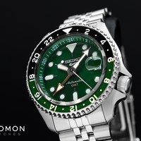 Seiko 5 Sports GMT Series Green Ref. SBSC019