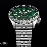 Seiko 5 Sports GMT Series Green Ref. SBSC019